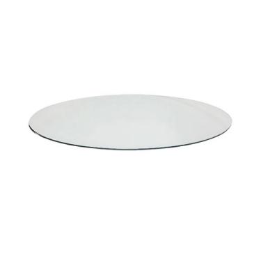 Imagem de Tampo de Mesa Redondo de Vidro Temperado 8mm incolor 80cm - Competidor