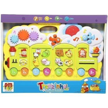 Imagem de Brinquedo educativo trenzinho - dm brasil - DM TOYS