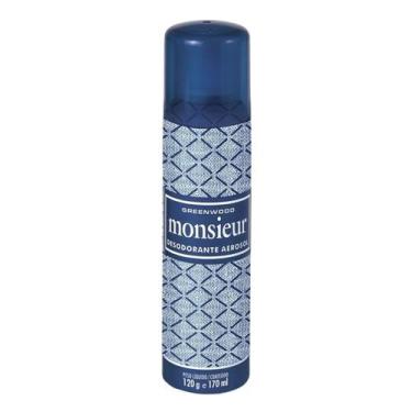 Imagem de Desodorante Aerosol Fiorucci Masculino 120 gr Monsieur - Greenwood fio