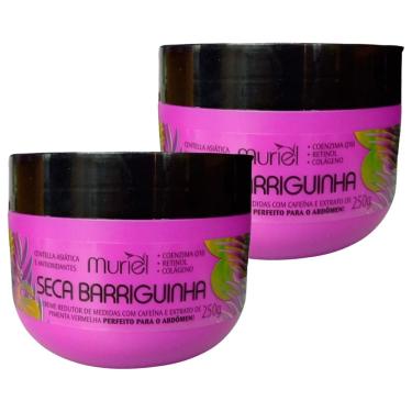 Imagem de Kit 2 und Creme Redutor De Medida Seca Barriguinha 250G