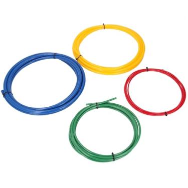 Imagem de 4pcs AC TUBO DE Cobre BERNO PE PLÁSTICO TUBO DE COBRO PROTETOR REPARADOR DO CENDO 1/4 3/8 1/2 5/8