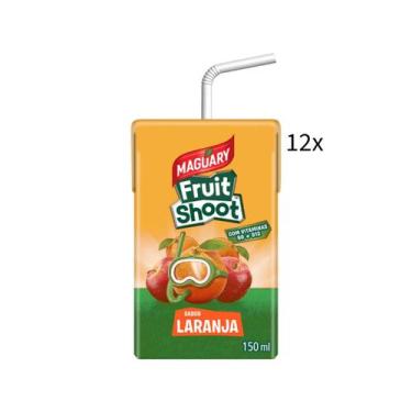 Imagem de Suco Fruit Shoot 150ml 12 Unidades Sabores - Maguary, Laranja
