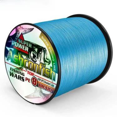 Imagem de Linha De Pesca Trançada De 8 Fios 500M 6-300LB Ashconfish Multifilamen