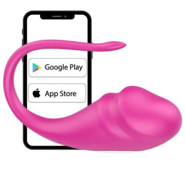 Imagem de Vibrador de Casal Aplicativo Interação Chat e Ligação - Genérico