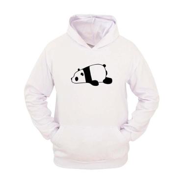 Imagem de Moletom Masculino Canguru Estampa Panda com Capuz Conforto-Masculino