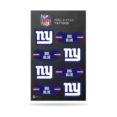 Imagem de Tatuagens temporárias Rico Industries nfl Football Giants