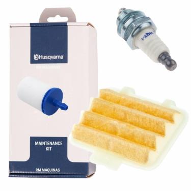 Imagem de Kit Manutenção Filtros Vela Motosserra Husqvarna 135