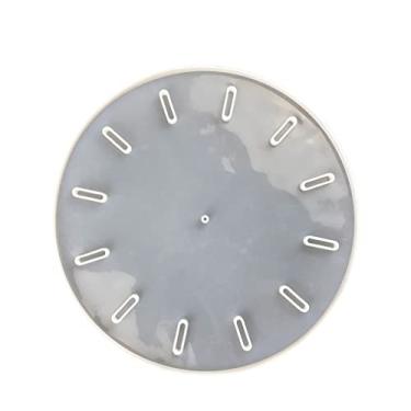 Imagem de Newmind Relógio Lager Molde de Resina Molde de Silicone para Fazer Joias de Resina Epóxi DIY - Branco, 32,4 cm