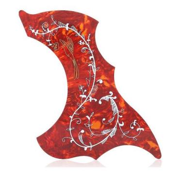 Imagem de Escudo Protetor Violão Auto Colante Red Tortoise Wave MM25TO