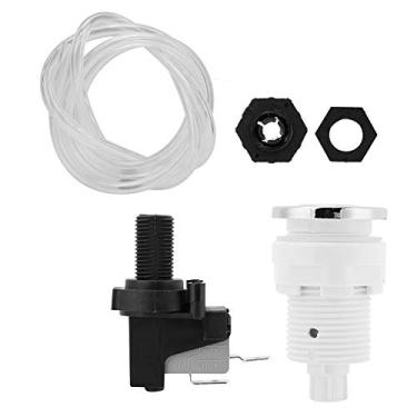 Imagem de Interruptor de Ar, Peças para Descarte de Lixo Com Mangueira de Travamento Automático Interruptor de Pressão de Ar Tubo de Ar de PVC de 1 Metro de Comprimento Kit de Interruptor