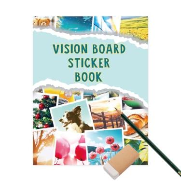 Imagem de Revistas De De Visão - Pôster Inspirador Estético De De Visão,Adesivos Versáteis Para Scrapbooking Adultos Homens Adolescentes Estudantes Professores