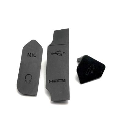 Imagem de Dromirow 1 conjunto de capa de borracha de interface USB para câmera Canon 1DX 1DX2 R5 R6 R (capa de borracha R USB)