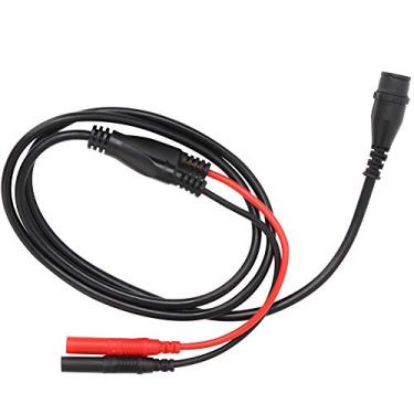 Imagem de BNC Macho Plug para Cabo Coaxial BNC Macho Plug Cable Straight Banana Plug Cabo Coaxial Osciloscópio Cabo de Teste 100cm P1206