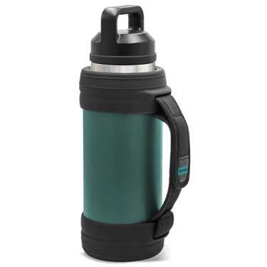 Imagem de ENCASED Bota de alça de mão personalizada projetada para YETI Rambler de 1020 g - Suporte protetor de garrafa de água com alça de transporte de neoprene ajustável (serve apenas para modelos YETI