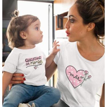 Imagem de Kit Tal Mãe Tal Filha Chicletinha Da Mamãe - NoBrand, Branco, Baby loo