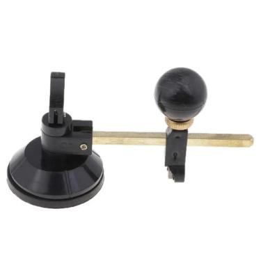 Imagem de Cortador de Círculo de Vidro Ajustável 20cm - 6 Rodas com Ventosa para