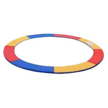 Imagem de simhoa Trampoline Spring Tampa de moldura redonda protetor de borda portátil, tampa da borda da cama para treino externo interno