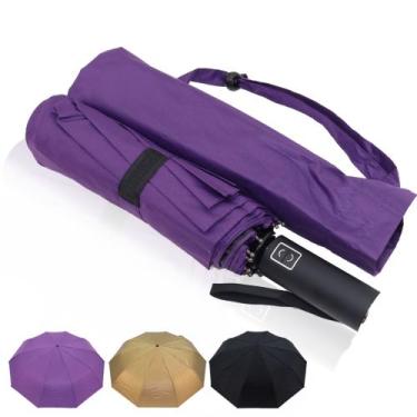 Imagem de Guarda Chuva Sombrinha Reforçado Automatico Proteção UV - FP ELETRO, R