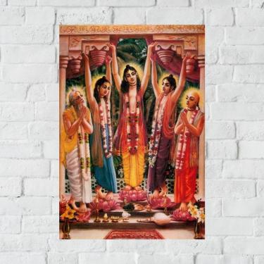 Imagem de Placa Decorativa Mdf Pancha-tattva Tamanho 20x27cm Modelo 2