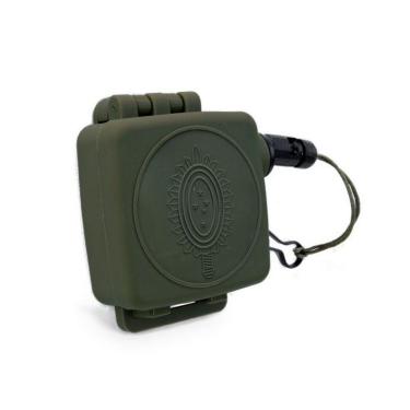 Imagem de 2 Fiel Retrátil Exército Brasileiro Bélica Verde