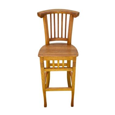 Imagem de Banqueta Leque Em Madeira De Demolição Sudeste Rústico