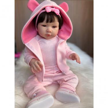 Imagem de Bebê Reborn Manu - Kit Simples Corpo Do Bebê Tecido