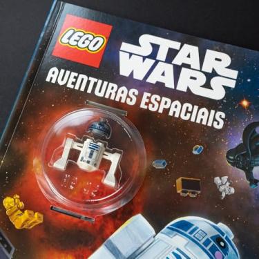 Imagem de Revista Star Wars e LEGO R2 na Galáxia