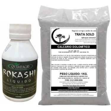 Imagem de Fertilizante Vitamina Adubo Concentrado Bokashi Calcário - Bertoncelo 
