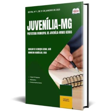 Imagem de Apostila Prefeitura Juvenília Mg 2025 Auxiliar Serviços - Apostilas Op