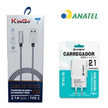 Imagem de Carregador para Motorola X4 Cabo USB C Premium e Fonte - Sumexr