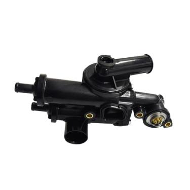 Imagem de REVO 68003582AB Substituição do conjunto da carcaça do termostato do refrigerador do motor para Dodge Chrysler Jeep 1.8L/2.0L/2.4L 2007-2020