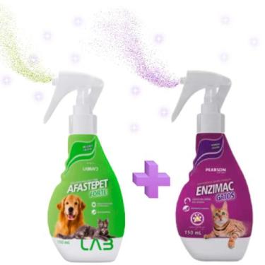 Imagem de Kit EnziMac Gatos 150ml Afaste Pet 150ml - Pearson