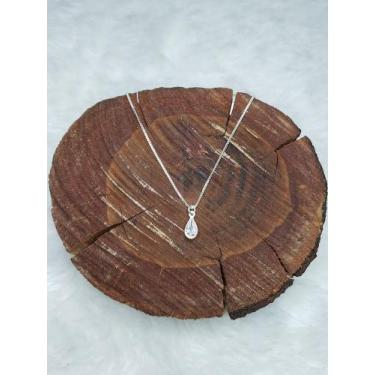 Imagem de Colar Prata925 Ponto de Luz Gota - BOY PRATAS