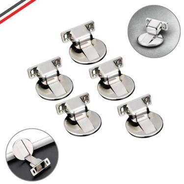 Imagem de Kit 5 Prendedor Fixador Trava Porta Magnético Batedor - M1