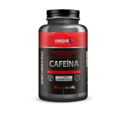 Imagem de Cafeina unique 400mg 120 capsulas - Unique Nutrition