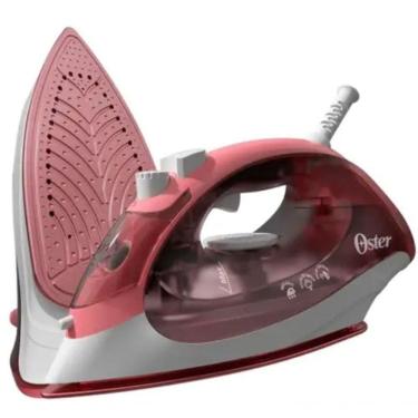 Imagem de Ferro De Passar A Vapor Oster 1200w Antiaderente Aeroceramic Luxx Red 220V