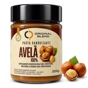 Imagem de Pasta Saborizante de Avelã 100% Pura 200g - Confeitaria Original Blend