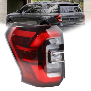 Imagem de YEQSHNG Luz traseira tipo LED acabamento preto adequado para 2022-2024 Ford Expedition Limited lado esquerdo do motorista luz traseira traseira substituição para NL1B-13B505-CD NL1Z13405B