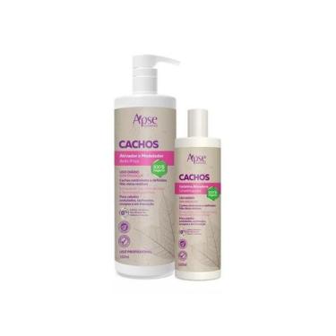 Imagem de Kit Apice Ativador 1l E Gelatina 500ml Cachos Profissional - Apse