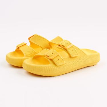 Imagem de Sandália Ortopédica Fly Feet Nuvem City, Amarelo, Tamanho 38/39