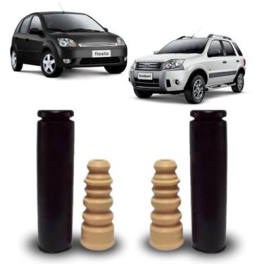 Imagem de Kit Batente Coifa Amortecedor Traseiro Fiesta Ecosport 03/12 - Solupe 