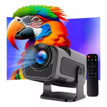 Imagem de Projetor Android 11 HY320 com HDMI Bluetooth WiFi e Controle com Pilha