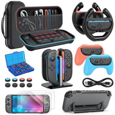 Imagem de Pacote de acessórios para Nintendo Switch 2 MENEEA 20 em 1