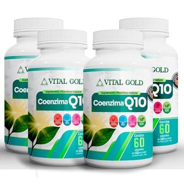 Imagem de COENZIMA Q10-500mg (60 Cápsulas) VITAL GOLD (4)