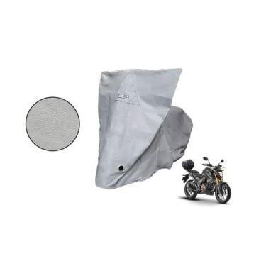 Imagem de Capa Cobrir Moto Térmica Cinza Honda CB Twister 300F c/ Baú - Kahawai,