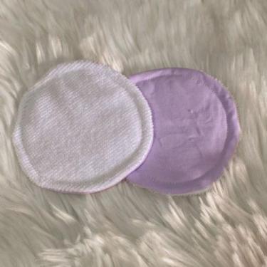 Imagem de Kit 3 Pares Absorvente Ecológico Reutilizável de Pano para Seio - 6 un