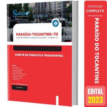 Imagem de Apostila Concurso Paraíso Do Tocantins - Agente De Trânsito - Editora 