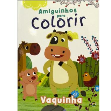 Imagem de Livro - Amiguinhos para Colorir: Vaquinha