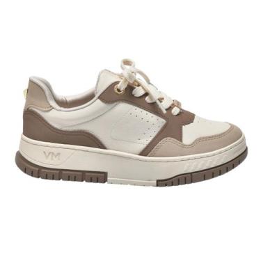 Imagem de Tenis Casual Feminino Via Marte Conforto Plataforma 219-002, Bege, 37
