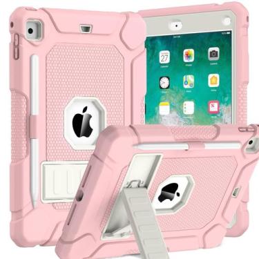 Imagem de Capa iPad BMOUO para iPad 6ª 5ª geração 9,7 com suporte/porta-lápis